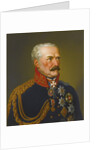 Portrait of Gebhard Leberecht von Blücher, Prince of Wahlstatt by Eduard Ströhling