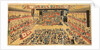Odori-keiyo Edo-e no Sakae: Theatre interior with Shibaraku performance, 1858 by Utagawa Kunisada