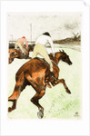 Le Jockey, 1899 by Henri de Toulouse-Lautrec