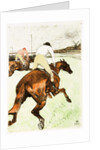 Le Jockey, 1899 by Henri de Toulouse-Lautrec