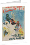 Théâtre de l?Opéra, Carnaval 1894, 1894 by Jules Chéret