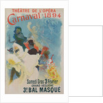 Théâtre de l?Opéra, Carnaval 1894, 1894 by Jules Chéret