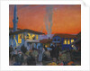 Bakhchisaray, 1917 by Boris Michaylovich Kustodiev