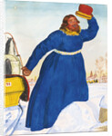 Coachman, 1920 by Boris Michaylovich Kustodiev