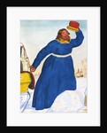 Coachman, 1920 by Boris Michaylovich Kustodiev