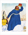 Coachman, 1920 by Boris Michaylovich Kustodiev