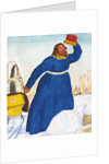 Coachman, 1920 by Boris Michaylovich Kustodiev