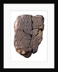 The Babylonian Map of the World, c. 510-c. 500 BC by Assyrian Art