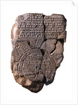 The Babylonian Map of the World, c. 510-c. 500 BC by Assyrian Art