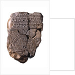 The Babylonian Map of the World, c. 510-c. 500 BC by Assyrian Art