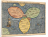 The three continents with Jerusalem in the center of the World, 1581 by Heinrich Bünting