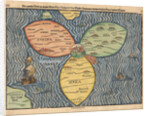 The three continents with Jerusalem in the center of the World, 1581 by Heinrich Bünting