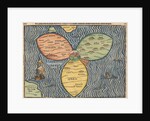 The three continents with Jerusalem in the center of the World, 1581 by Heinrich Bünting