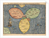 The three continents with Jerusalem in the center of the World, 1581 by Heinrich Bünting