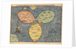 The three continents with Jerusalem in the center of the World, 1581 by Heinrich Bünting