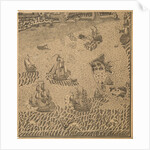 Peter the Greats Fleet at the Onega Bay, ca 1707 by Anonymous