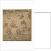 Peter the Greats Fleet at the Onega Bay, ca 1707 by Anonymous