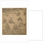 Peter the Greats Fleet at the Onega Bay, ca 1707 by Anonymous