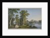 View of the Palace in Gatchina from the Park, 1753 by Gabriel Ludwig Lory the Elder