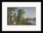 View of the Palace in Gatchina from the Park, 1753 by Gabriel Ludwig Lory the Elder