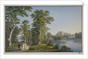 View of the Palace in Gatchina from the Park, 1753 by Gabriel Ludwig Lory the Elder