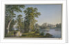 View of the Palace in Gatchina from the Park, 1753 by Gabriel Ludwig Lory the Elder