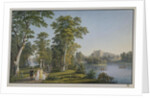 View of the Palace in Gatchina from the Park, 1753 by Gabriel Ludwig Lory the Elder