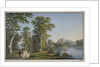 View of the Palace in Gatchina from the Park, 1753 by Gabriel Ludwig Lory the Elder