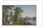 View of the Palace in Gatchina from the Park, 1753 by Gabriel Ludwig Lory the Elder