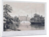 View of the Palace in Gatchina from the Lake, 1850s by Carl Schulz
