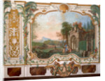 Mural painting in the living room of the Chinese palace in Oranienbaum, Mid of the 18th century by Anonymous