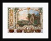 Mural painting in the living room of the Chinese palace in Oranienbaum, Mid of the 18th century by Anonymous