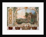Mural painting in the living room of the Chinese palace in Oranienbaum, Mid of the 18th century by Anonymous