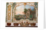 Mural painting in the living room of the Chinese palace in Oranienbaum, Mid of the 18th century by Anonymous