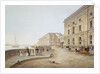 View of the Neva Embankment by the Old Hermitage Building, 1824 by Karl Petrovich Beggrov