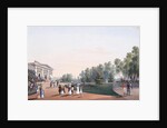 The View of the Park near the Yelagin Palace, 1823 by Karl Petrovich Beggrov