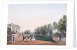 The View of the Park near the Yelagin Palace, 1823 by Karl Petrovich Beggrov
