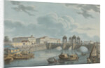 View of the Fontanka at the Obukhov Bridge, 1823 by Karl Petrovich Beggrov