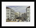 Millionnaya Street and Kotomin House in Saint Petersburg, First half of the 19th cent by Karl Petrovich Beggrov