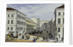 Millionnaya Street and Kotomin House in Saint Petersburg, First half of the 19th cent by Karl Petrovich Beggrov