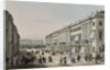 The Mikhailovskaya Street with view of the Michael Palace in St. Petersburg, First half of the 19th by Karl Petrovich Beggrov
