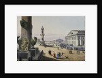 Stock exchange and Admirality in St. Petersburg, First half of the 19th cent by Karl Petrovich Beggrov