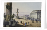 Stock exchange and Admirality in St. Petersburg, First half of the 19th cent by Karl Petrovich Beggrov