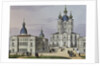 The Smolny Convent of the Resurrection in St. Petersburg, First half of the 19th cent by Karl Petrovich Beggrov