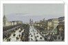 Public merry-making on the Admiralty Square in Saint Petersburg, First half of the 19th cent by Karl Petrovich Beggrov
