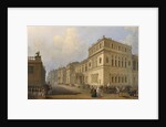 View of the New Hermitage Through Millionnaya Street, 1851 by Vasily Semyonovich Sadovnikov