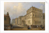 View of the New Hermitage Through Millionnaya Street, 1851 by Vasily Semyonovich Sadovnikov