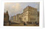 View of the New Hermitage Through Millionnaya Street, 1851 by Vasily Semyonovich Sadovnikov