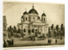 The Cathedral of the Lords Transfiguration of all the Guards in Saint Petersburg, First half of the by Karl Petrovich Beggrov