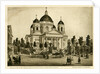 The Cathedral of the Lords Transfiguration of all the Guards in Saint Petersburg, First half of the by Karl Petrovich Beggrov